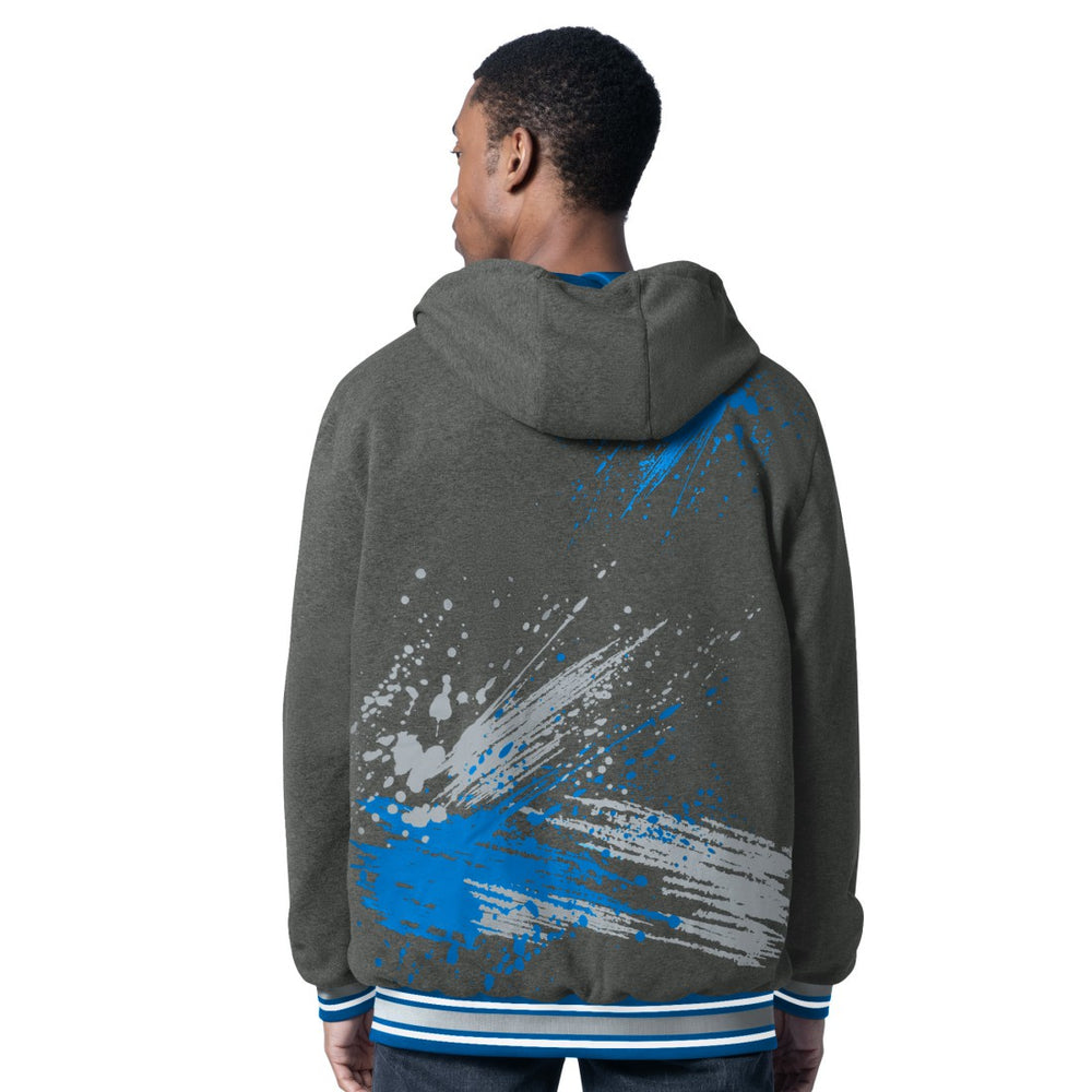Detroit Lions G-III Sports by Carl Banks Dual Threat Reversable Full-Zip Hooded Jacket | NFL Sale