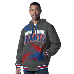 New York Giants G-III Sports by Carl Banks Dual Threat Reversable Full-Zip Hooded Jacket | NFL Discount