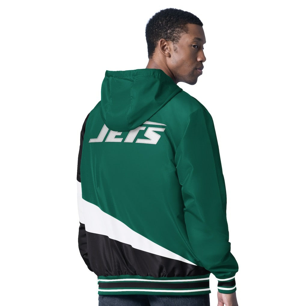 New York Jets G-III Sports by Carl Banks Dual Threat Reversable Full-Zip Hooded Jacket | NFL New