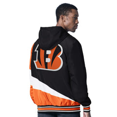 Cincinnati Bengals G-III Sports by Carl Banks Dual Threat Reversable Full-Zip Hooded Jacket | NFL Online