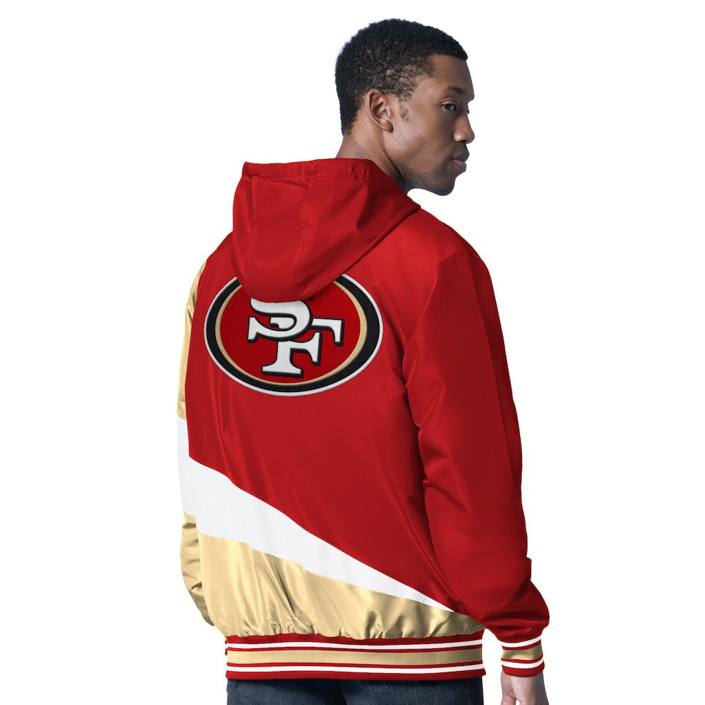 San Francisco 49ers G-III Sports by Carl Banks Dual Threat Reversable Full-Zip Hooded Jacket | NFL Outlet