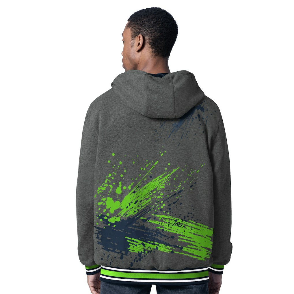 Seattle Seahawks G-III Sports by Carl Banks Dual Threat Reversable Full-Zip Hooded Jacket | NFL On sale