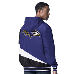Baltimore Ravens G-III Sports by Carl Banks Dual Threat Reversable Full-Zip Hooded Jacket | NFL Online