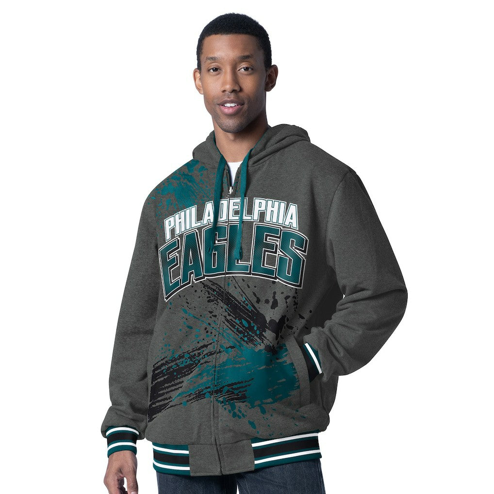 Philadelphia Eagles G-III Sports by Carl Banks Dual Threat Reversable Full-Zip Hooded Jacket | NFL On sale