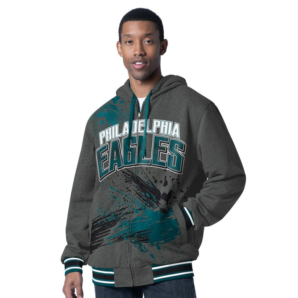 Philadelphia Eagles G-III Sports by Carl Banks Dual Threat Reversable Full-Zip Hooded Jacket | NFL On sale