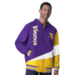 Minnesota Vikings G-III Sports by Carl Banks Dual Threat Reversable Full-Zip Hooded Jacket | NFL On sale