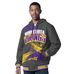 Minnesota Vikings G-III Sports by Carl Banks Dual Threat Reversable Full-Zip Hooded Jacket | NFL On sale