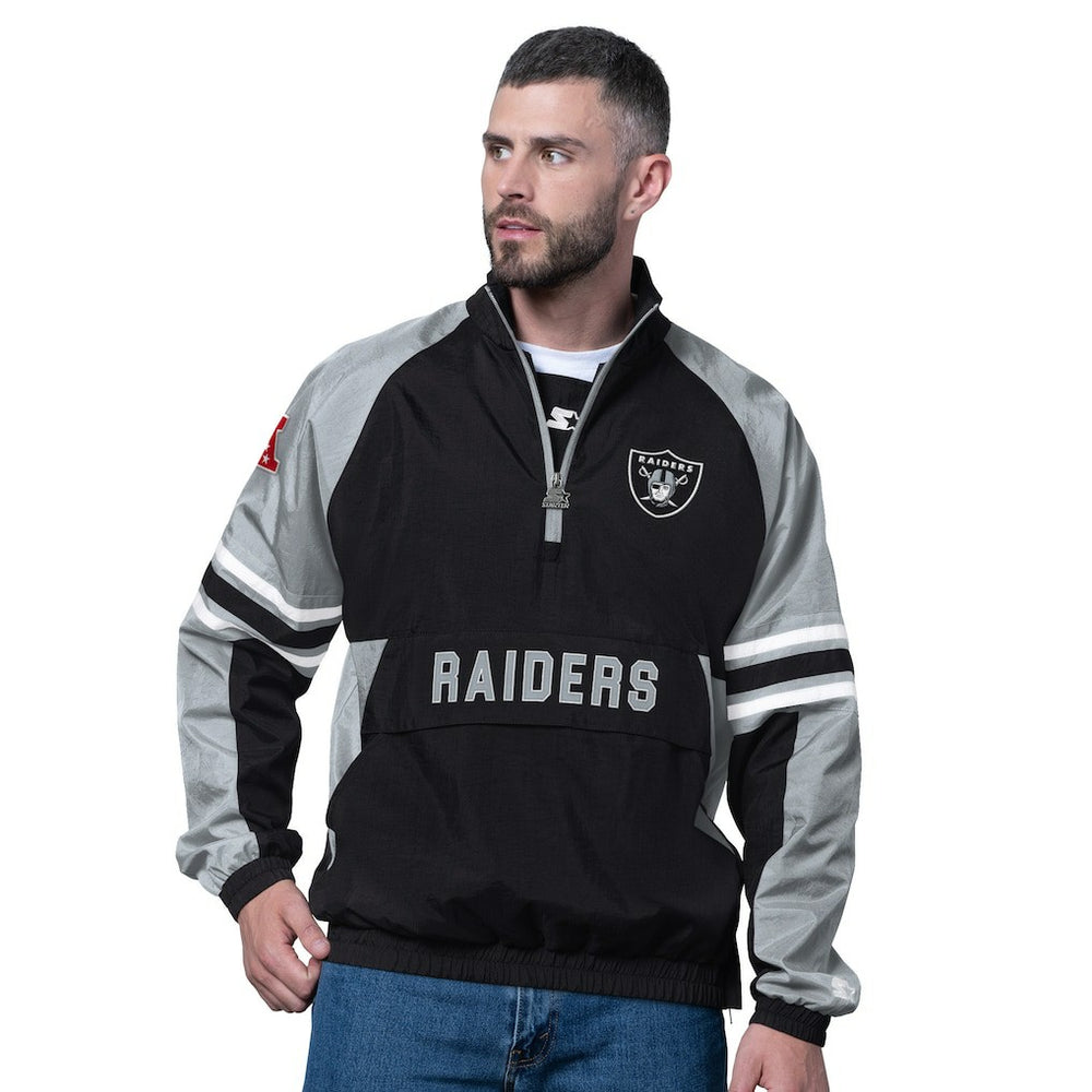 Las Vegas Raiders Starter Prospect Half-Zip Pullover | NFL Online