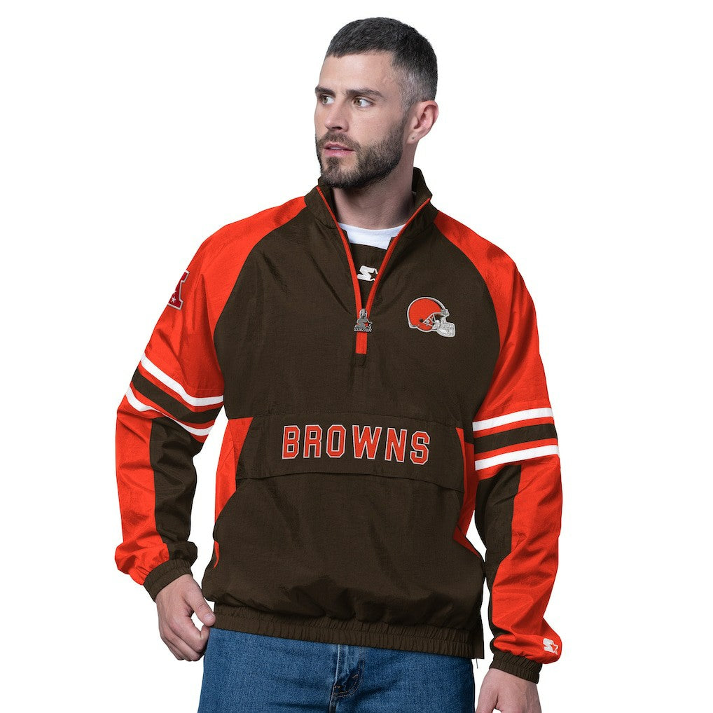 Cleveland Browns Starter Prospect Half-Zip Pullover | NFL New