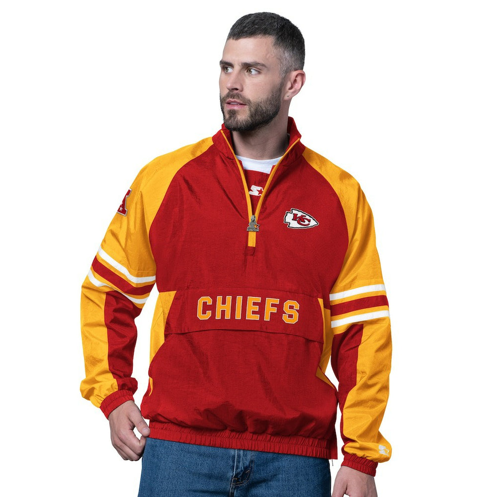 Kansas City Chiefs Starter Prospect Half-Zip Pullover | NFL Hot