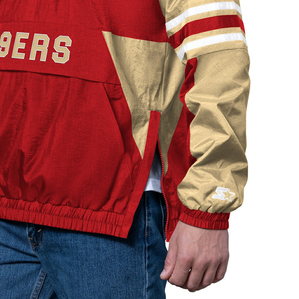 San Francisco 49ers Starter Prospect Half-Zip Pullover | NFL On sale