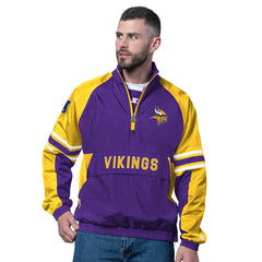 Minnesota Vikings Starter Prospect Half-Zip Pullover | NFL Outlet
