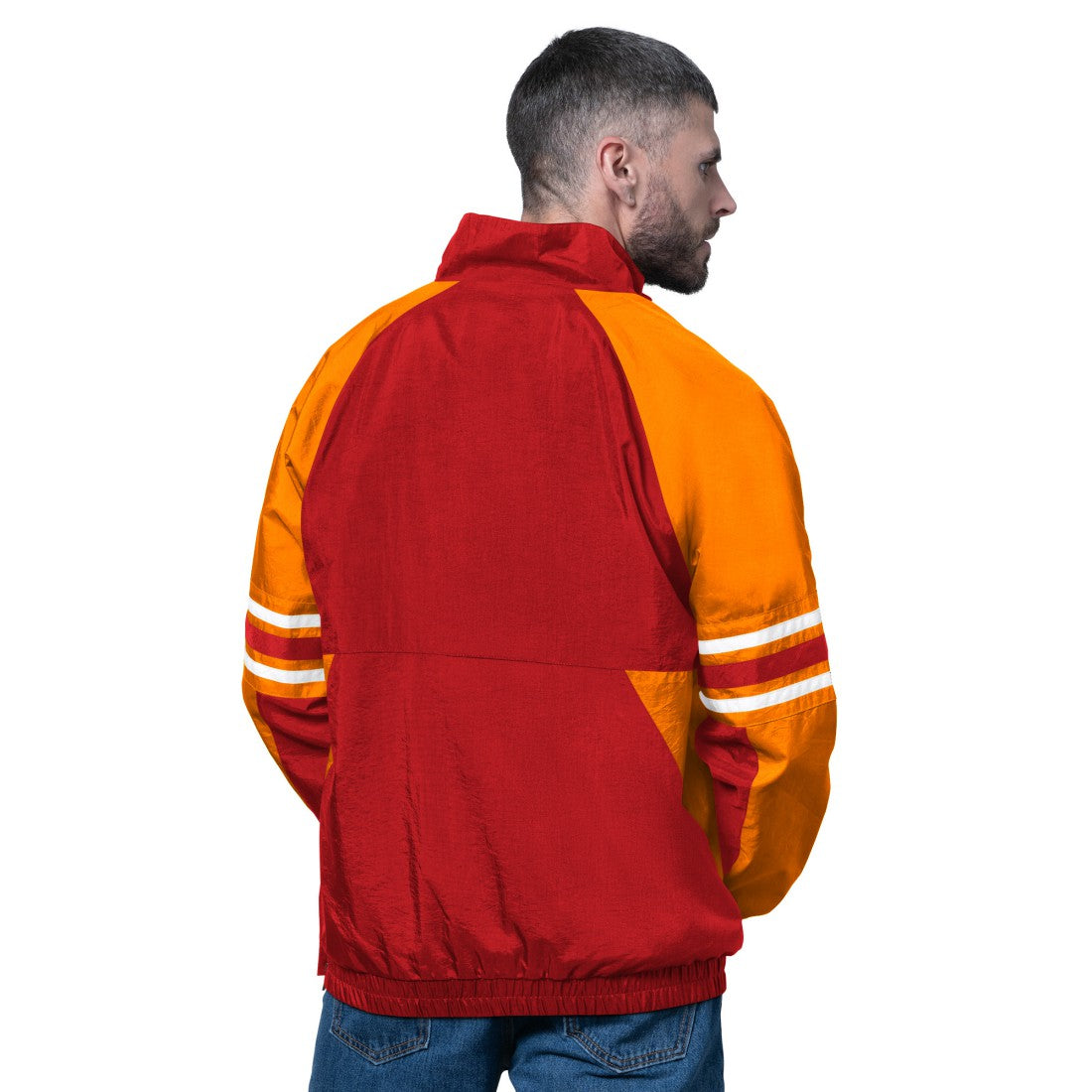 Tampa Bay Buccaneers Starter Vintage Logo Prospect Half-Zip Pullover | NFL Outlet