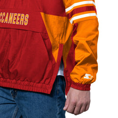 Tampa Bay Buccaneers Starter Vintage Logo Prospect Half-Zip Pullover | NFL Outlet