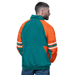 Miami Dolphins Starter Vintage Logo Prospect Half-Zip Pullover | NFL US