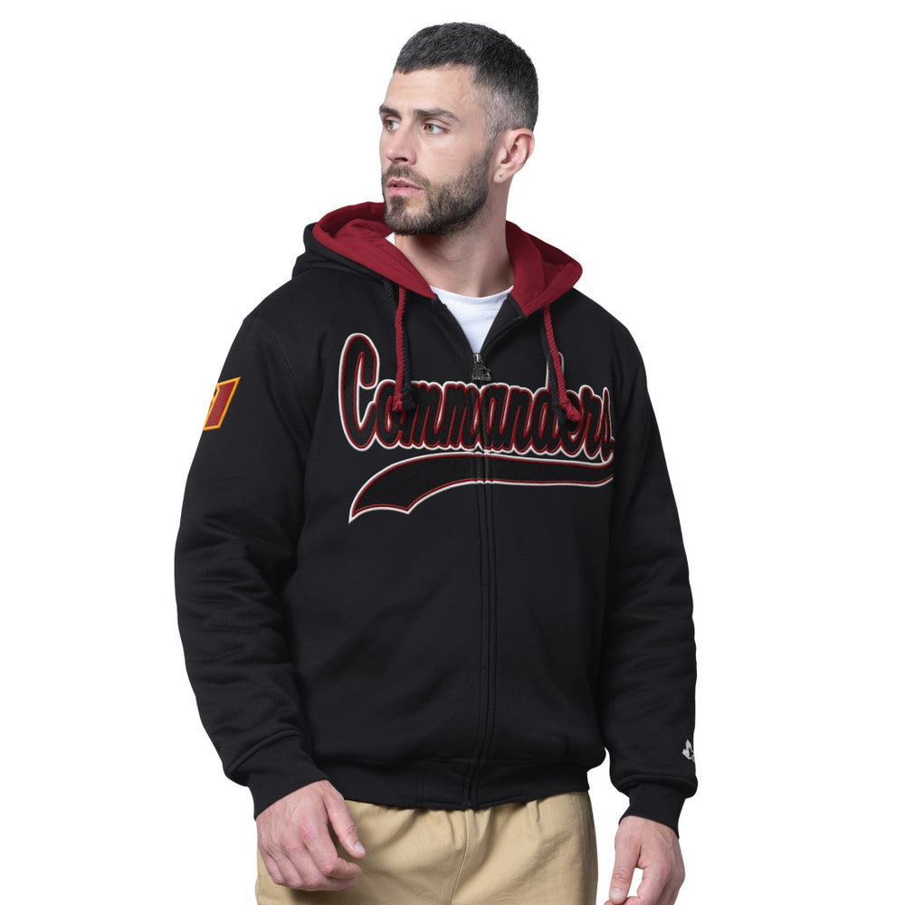 Washington Commanders Starter Big Shot Full-Zip Double Hoodie | NFL Discount