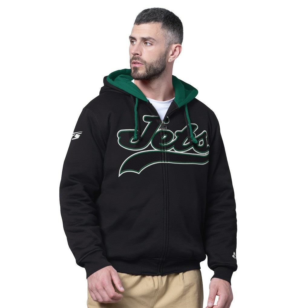New York Jets Starter Big Shot Full-Zip Double Hoodie | NFL On sale