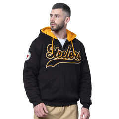 Pittsburgh Steelers Starter Big Shot Full-Zip Double Hoodie | NFL US