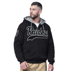 Las Vegas Raiders Starter Big Shot Full-Zip Double Hoodie | NFL Hot