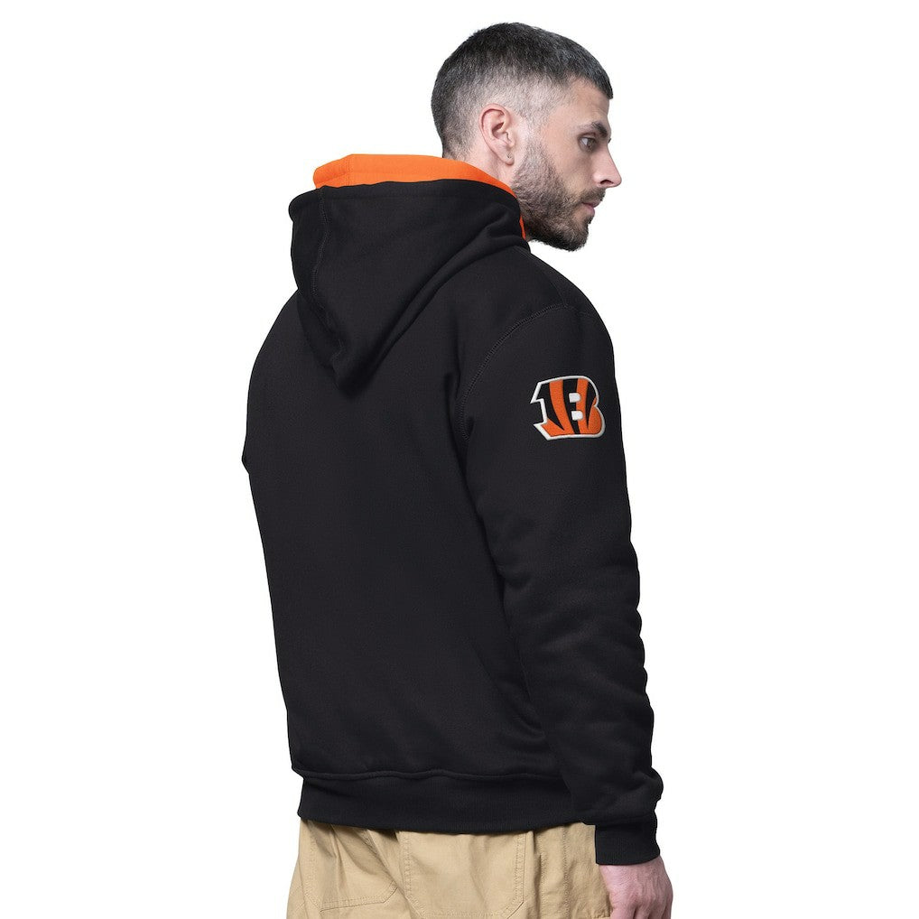 Cincinnati Bengals Starter Big Shot Full-Zip Double Hoodie | NFL Discount
