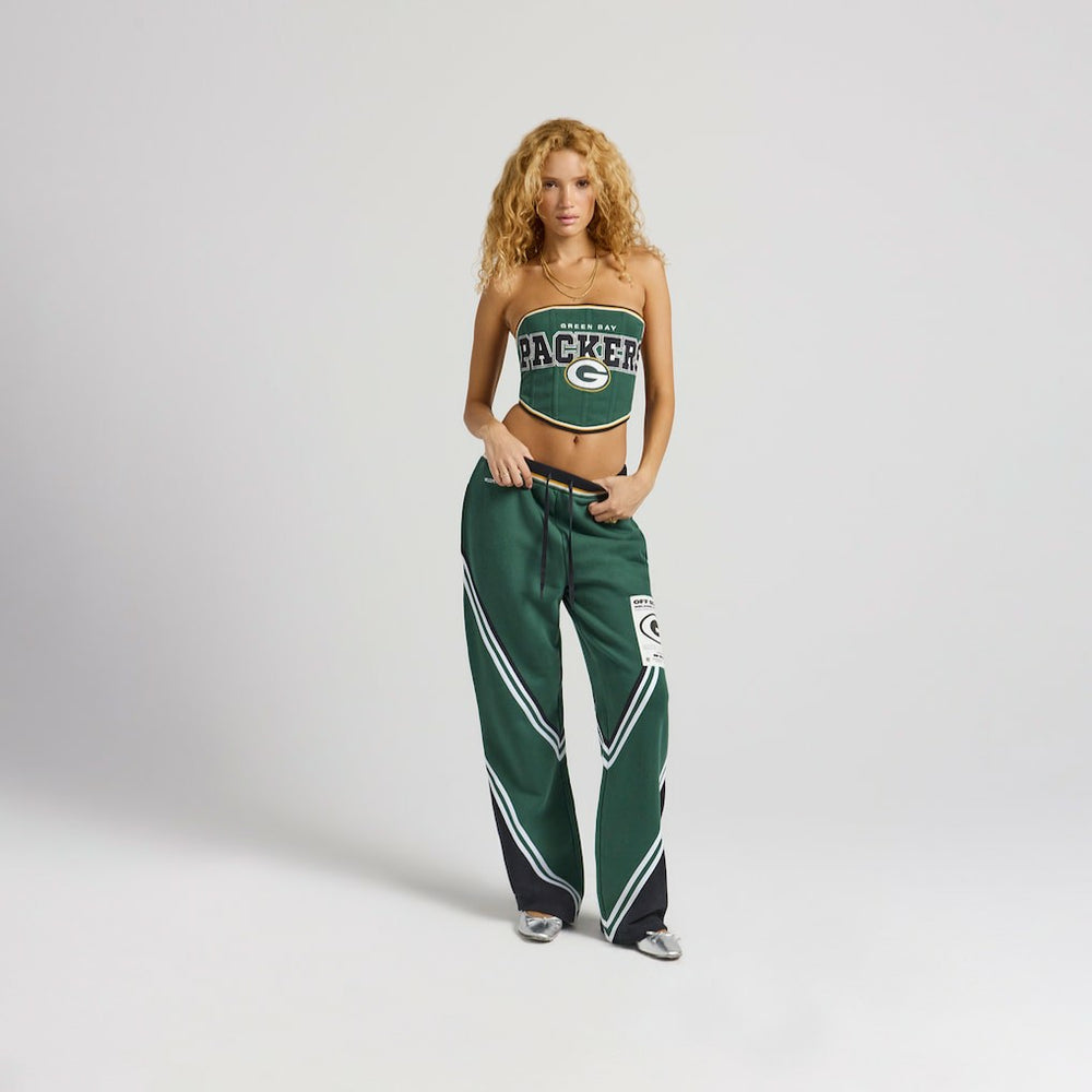 Green Bay Packers Off Season x NFL Women's Fleece Corset | NFL Hot