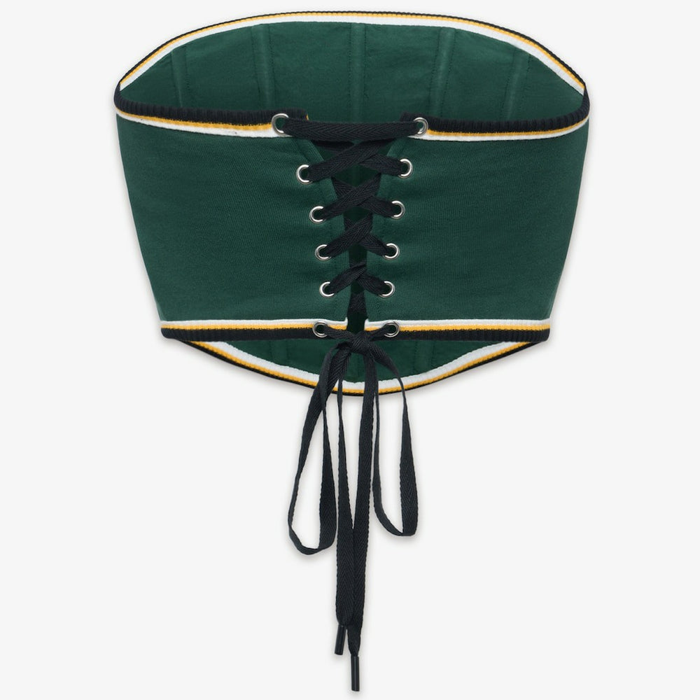 Green Bay Packers Off Season x NFL Women's Fleece Corset | NFL Hot