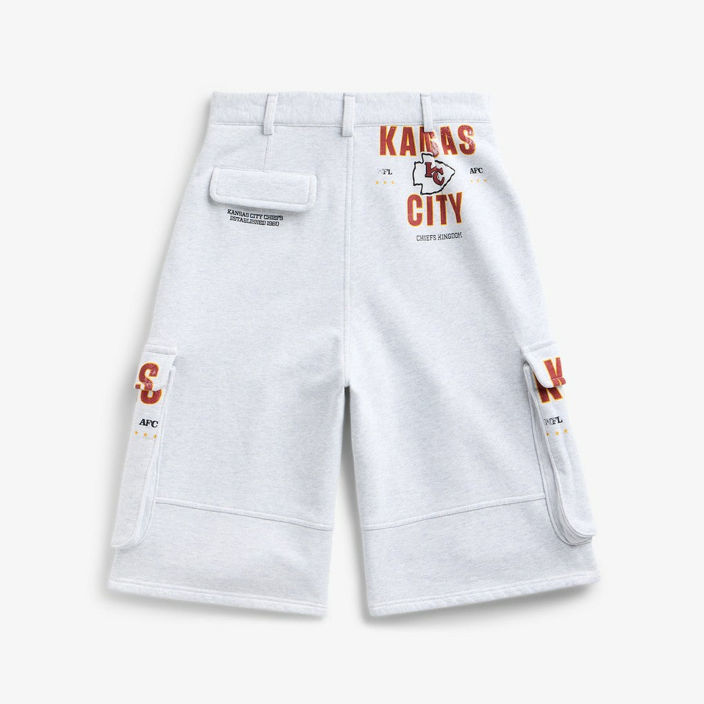 Kansas City Chiefs Off Season x NFL Women's Fleece Cargo Shorts | NFL Near me