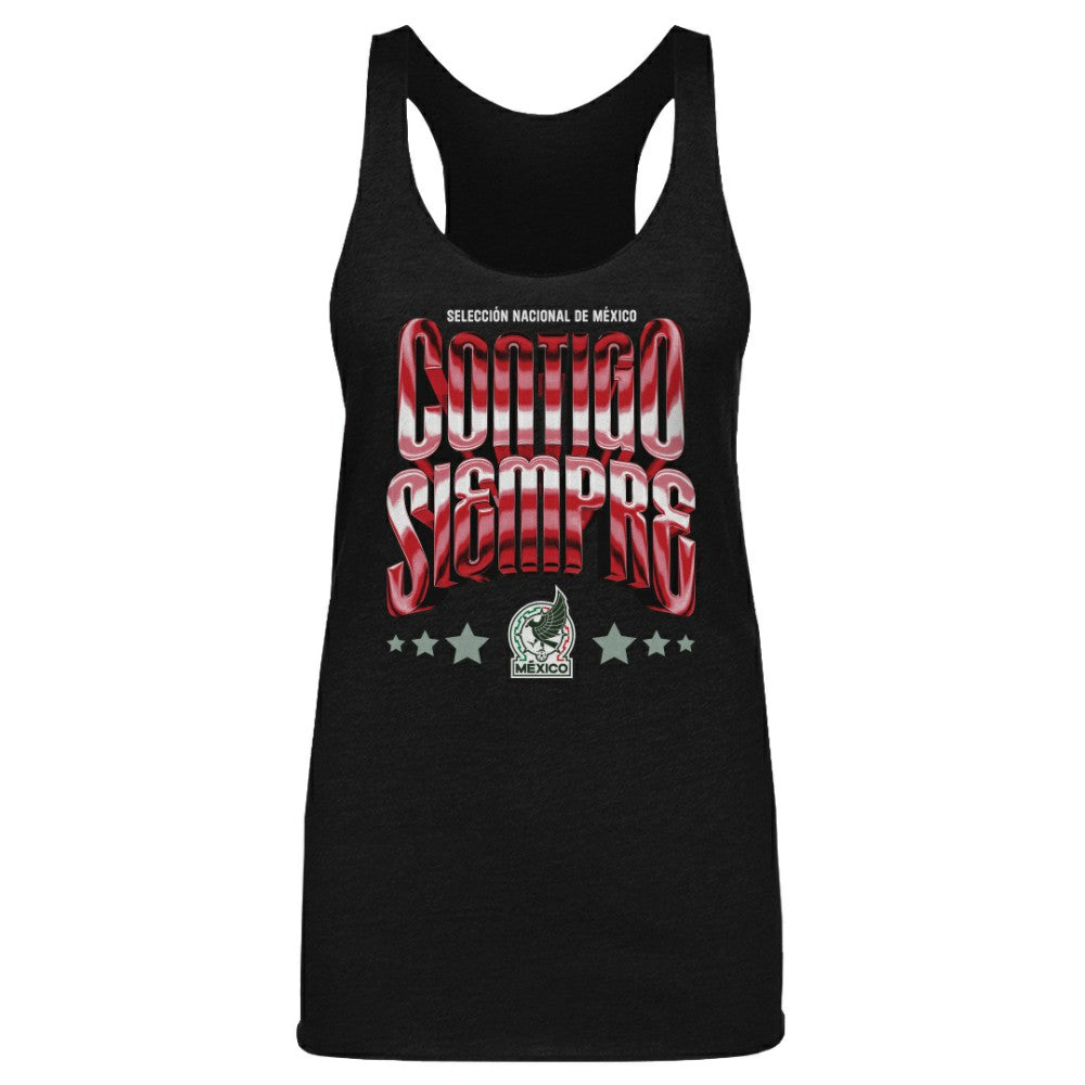 Mexico National Team 500 Level Women's Contigo Siempre Vintage Tri-Blend Tank Top