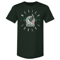 Mexico National Team 500 Level Futbol Premium Tri-Blend T-Shirt