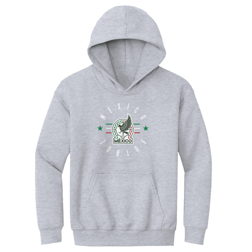 Mexico National Team 500 Level Youth Futbol Pullover Hoodie