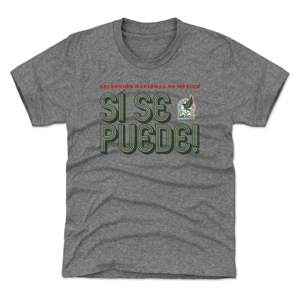 Mexico National Team 500 Level Youth Si Se Puede Inline Bold T-Shirt