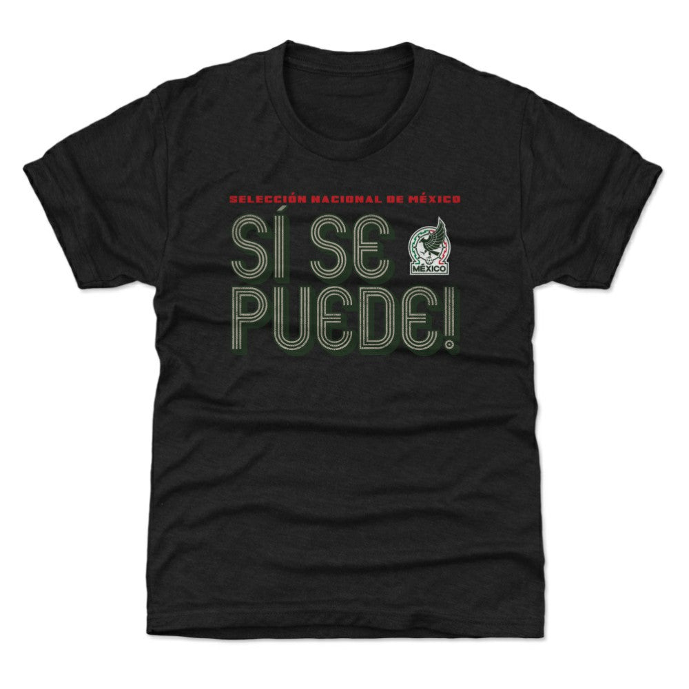 Mexico National Team 500 Level Youth Si Se Puede Inline Bold T-Shirt
