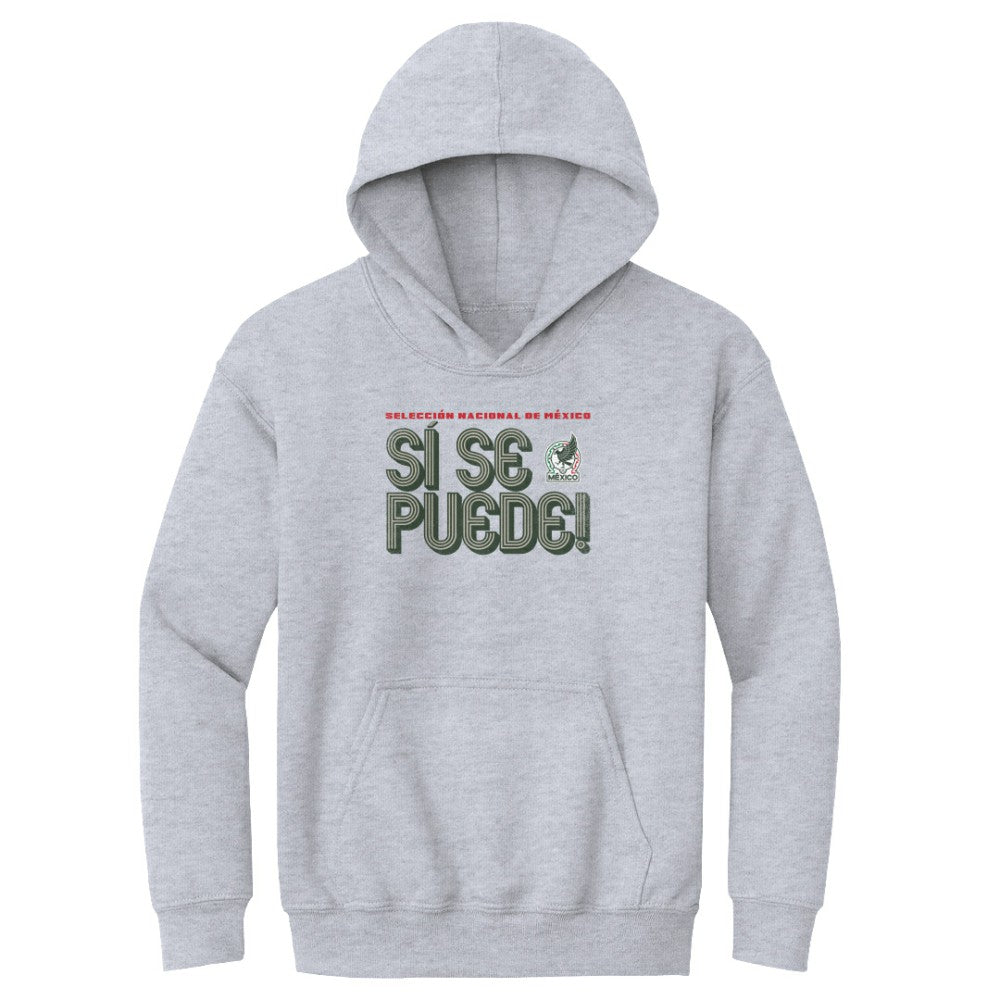 Mexico National Team 500 Level Youth Si Se Puede Inline Bold Pullover Hoodie
