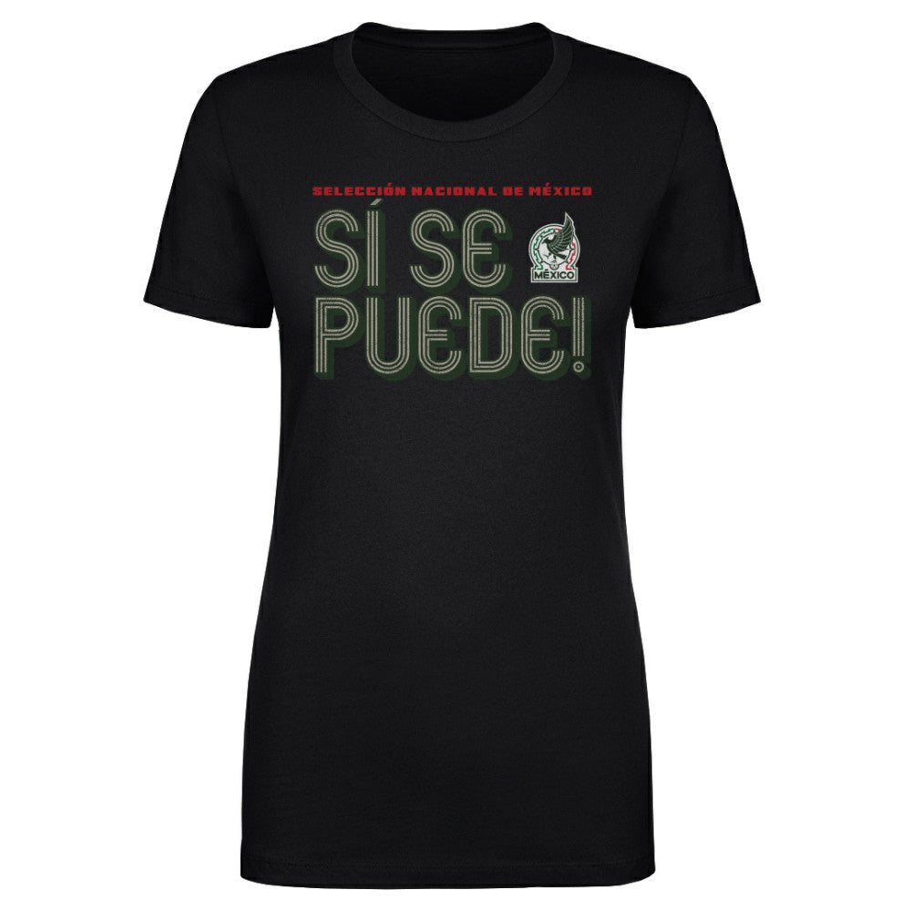 Mexico National Team 500 Level Women's Si Se Puede Inline Bold T-Shirt
