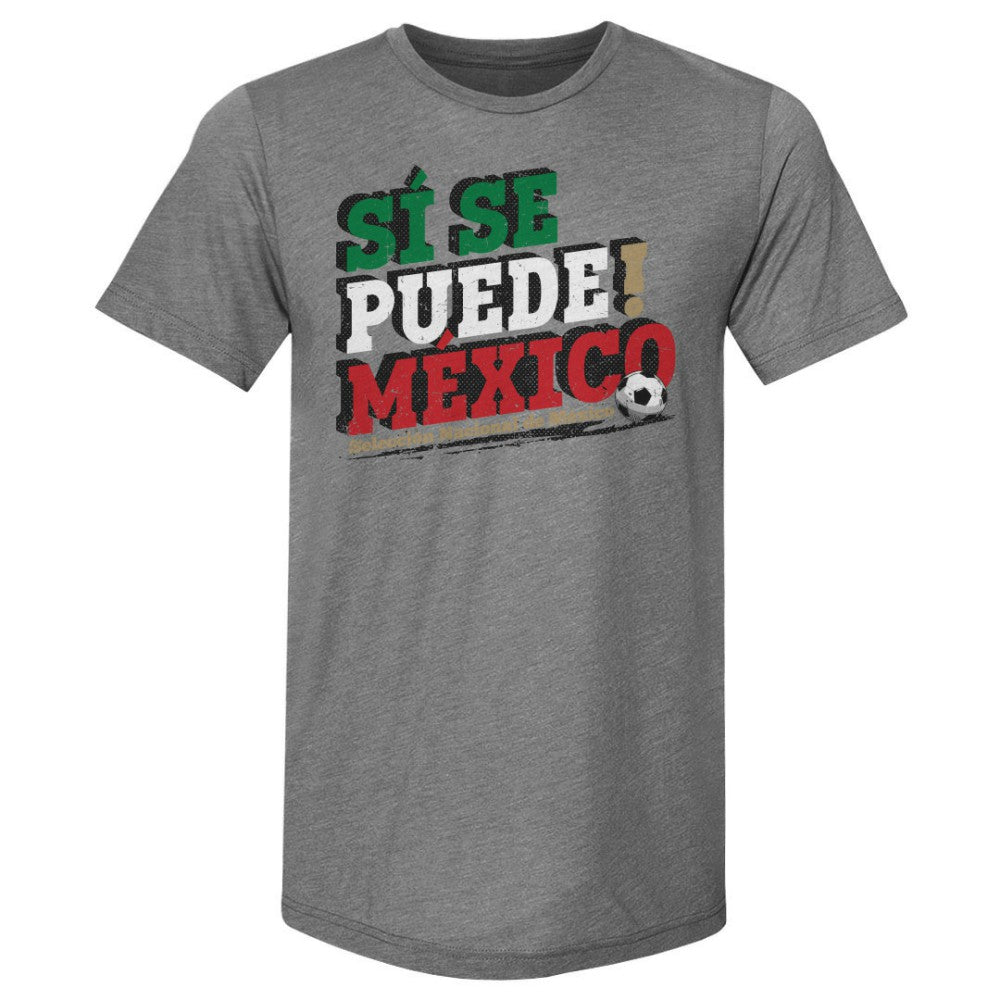 Mexico National Team 500 Level Si Se Puede Premium Tri-Blend T-Shirt