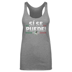Mexico National Team 500 Level Women's Si Se Puede Tri-Blend Racerback Tank Top