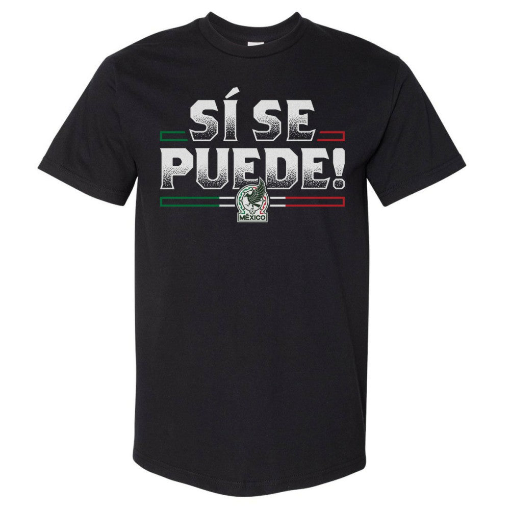 Mexico National Team 500 Level Si Se Puede Heavyweight T-Shirt