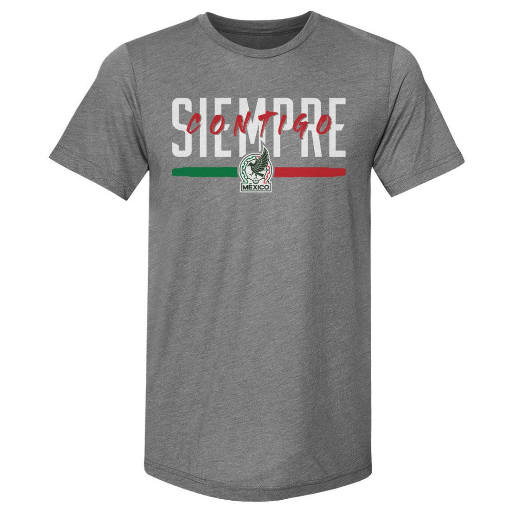 Mexico National Team 500 Level Siempre Contigo Premium Tri-Blend T-Shirt