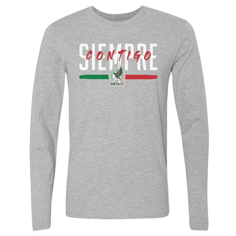 Mexico National Team 500 Level Siempre Contigo Long Sleeve T-Shirt
