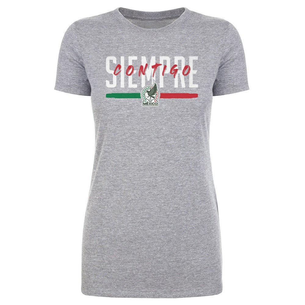 Mexico National Team 500 Level Women's Siempre Contigo T-Shirt