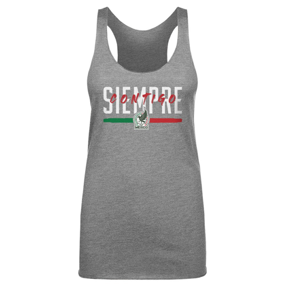 Mexico National Team 500 Level Women's Siempre Contigo Tri-Blend Tank Top