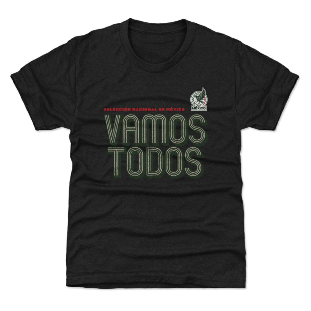 Mexico National Team 500 Level Youth Vamos Todos Inline Bold T-Shirt