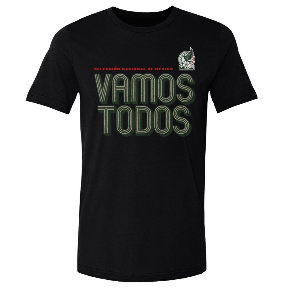 Mexico National Team 500 Level Vamos Todos Inline Bold Cotton T-Shirt