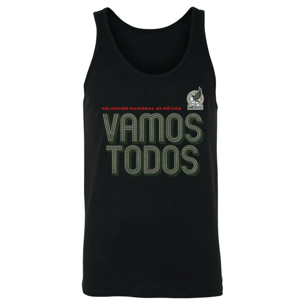 Mexico National Team 500 Level Vamos Todos Inline Bold Tank Top