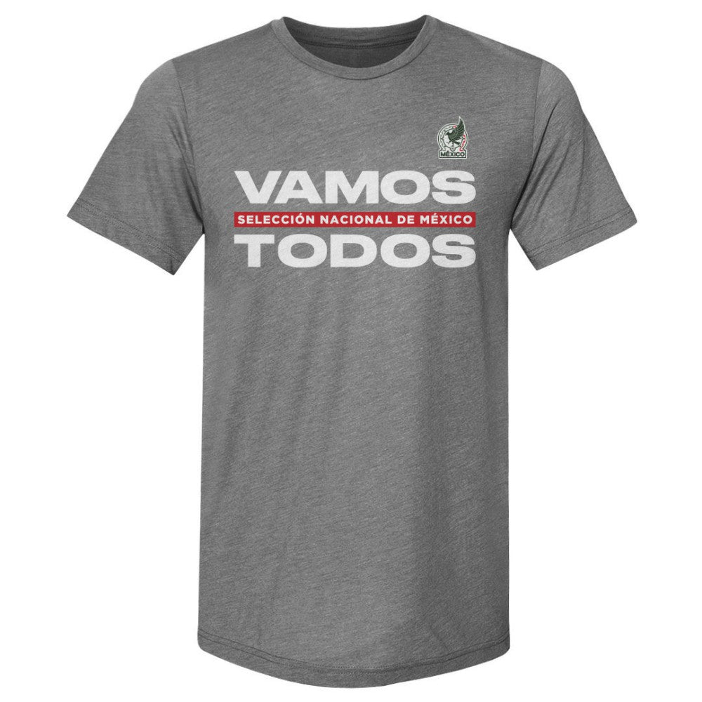 Mexico National Team 500 Level Vamos Todos Premium Tri-Blend T-Shirt