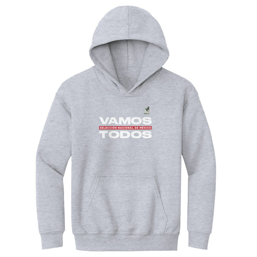 Mexico National Team 500 Level Youth Vamos Todos Pullover Hoodie