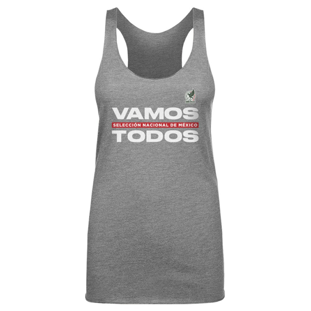Mexico National Team 500 Level Women's Vamos Todos Tri-Blend Tank Top