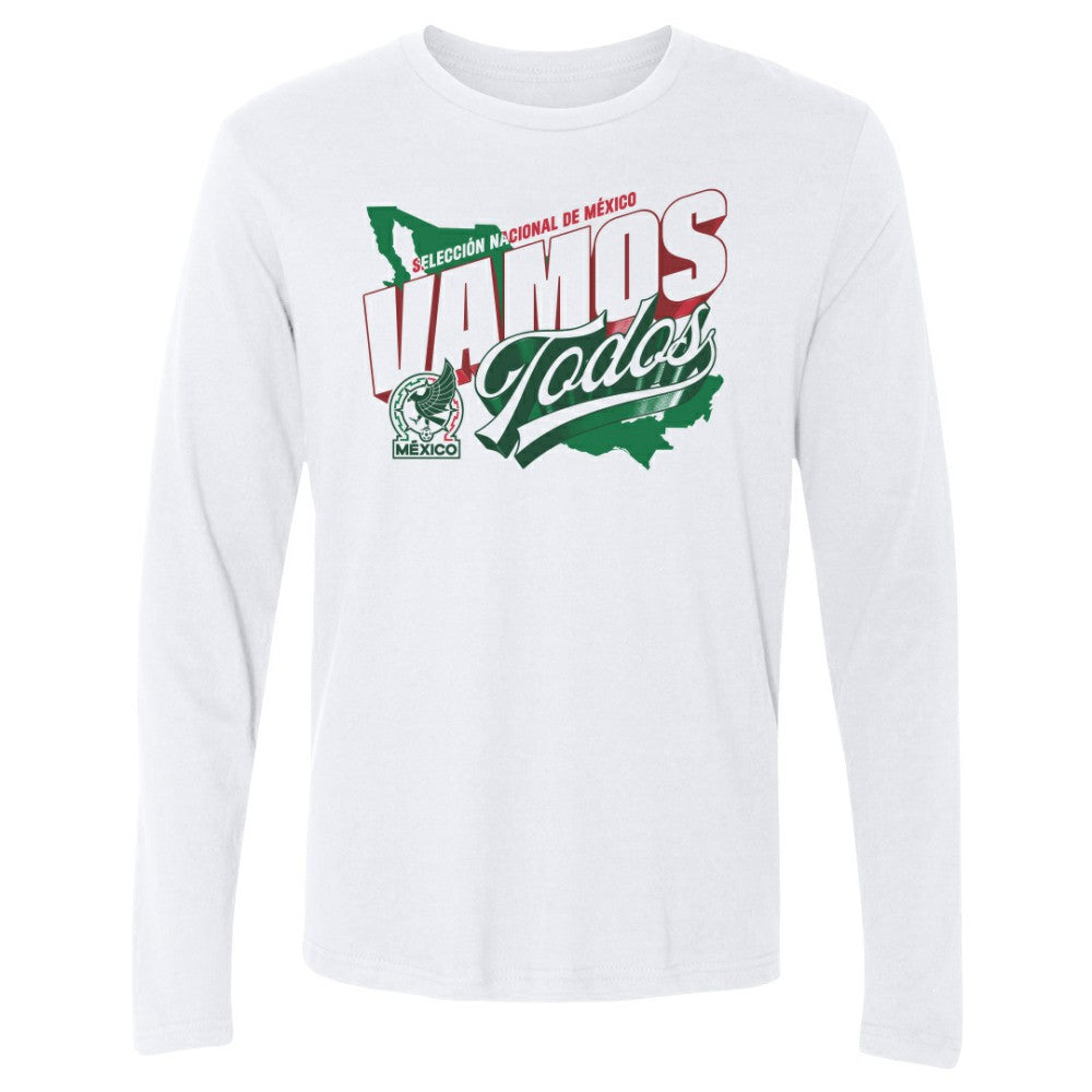 Mexico National Team 500 Level Vamos Todos Country Long Sleeve T-Shirt