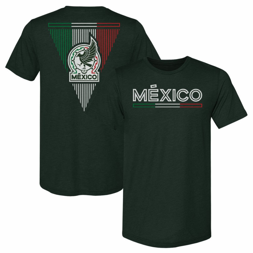Mexico National Team 500 Level Inline Premium Tri-Blend T-Shirt
