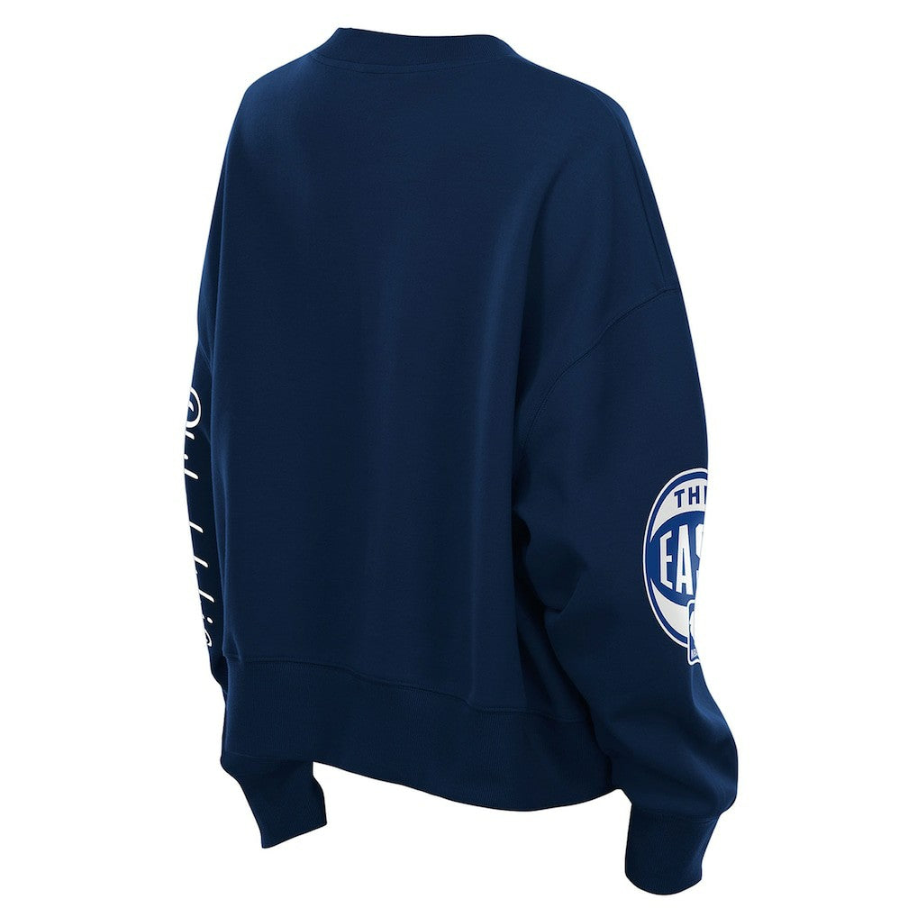 Navy Philadelphia 76ers Women's 2025/26 City Edition Sweatshirt | NBA